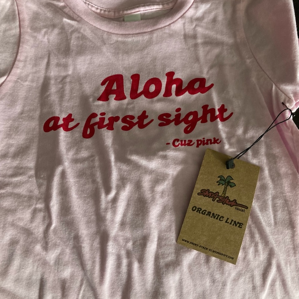 Short stack Hawaii kids tee